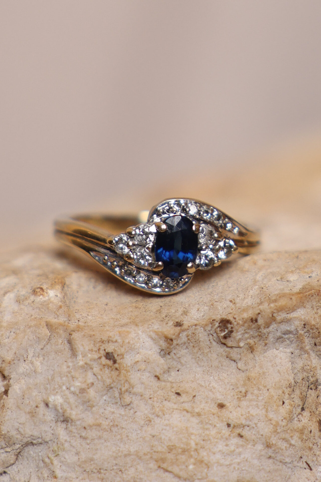 טבעת וינטאג׳ זהב