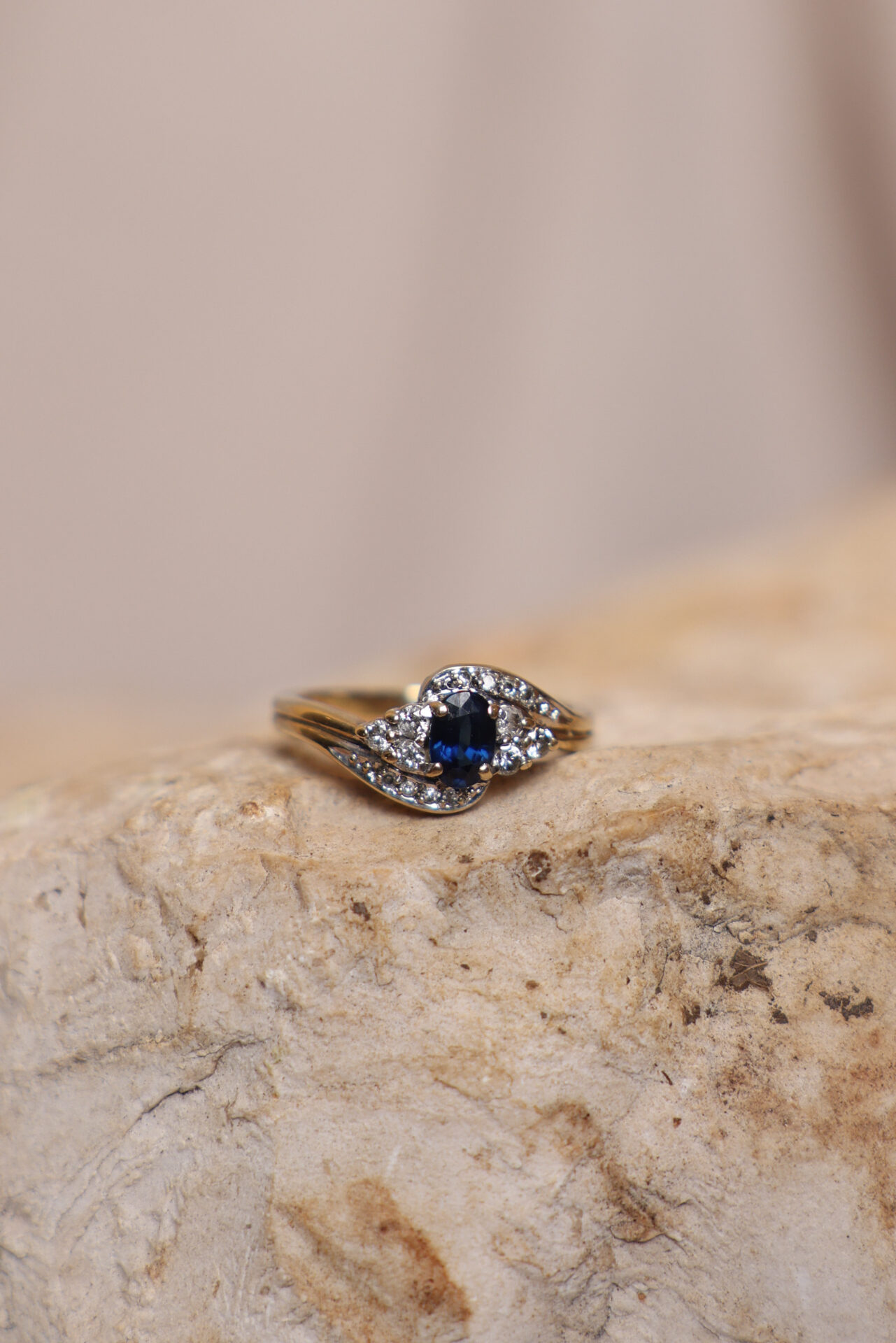 טבעת וינטאג׳ זהב