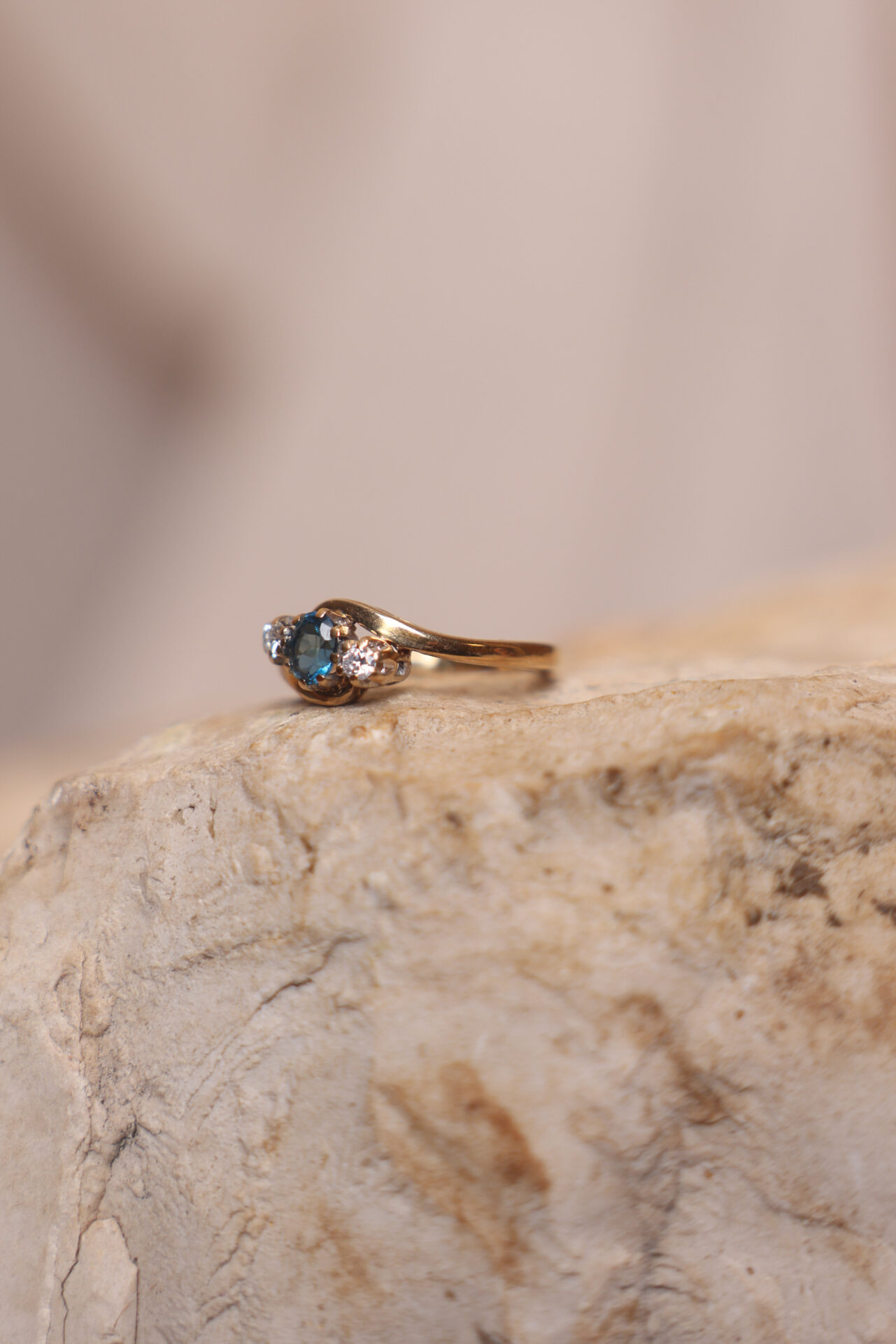 טבעת וינטאג׳ זהב