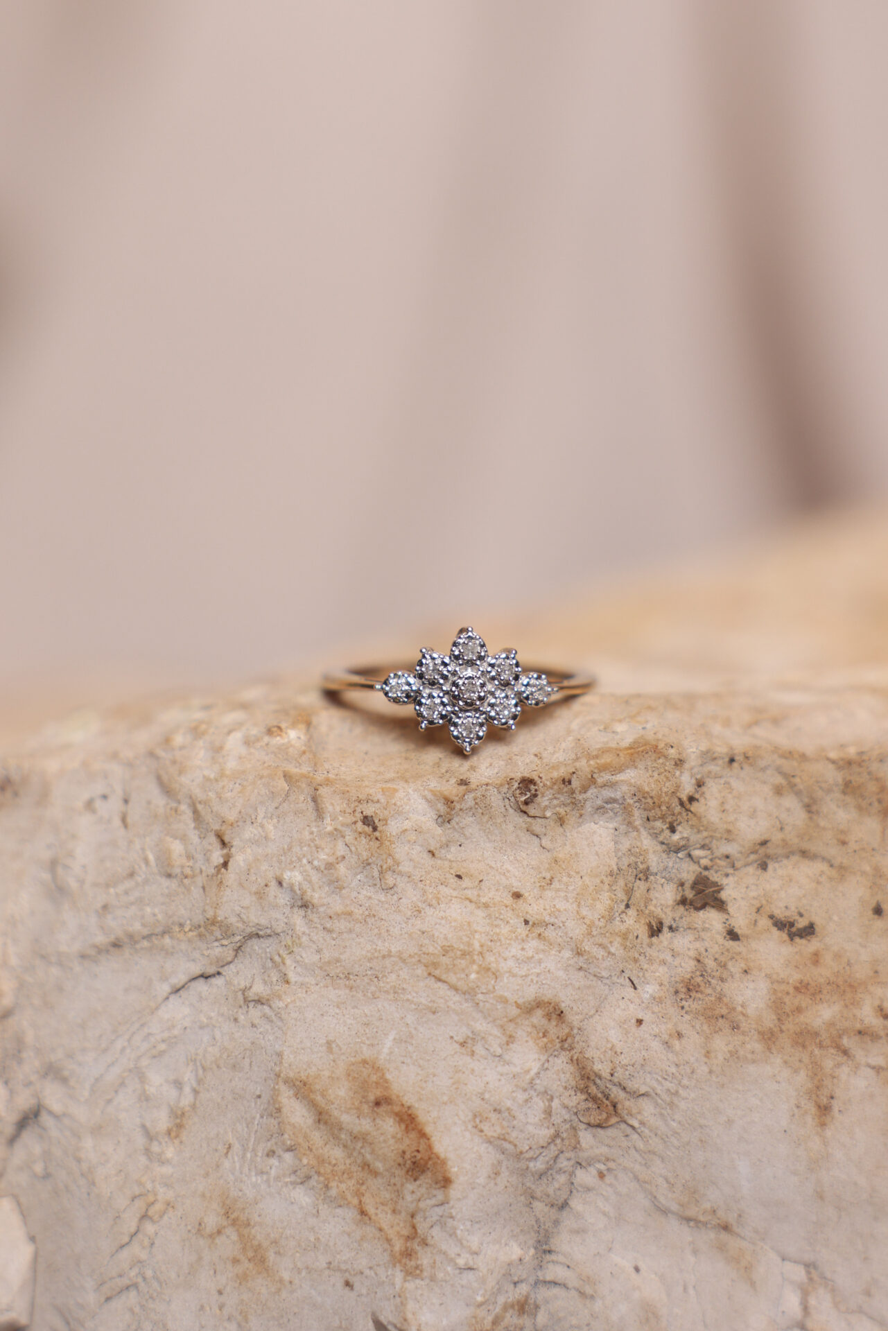 טבעת וינטאג׳ זהב