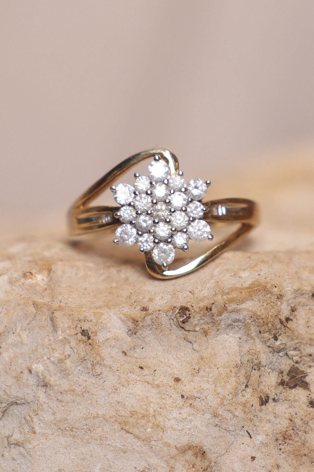 טבעת וינטאג׳ זהב