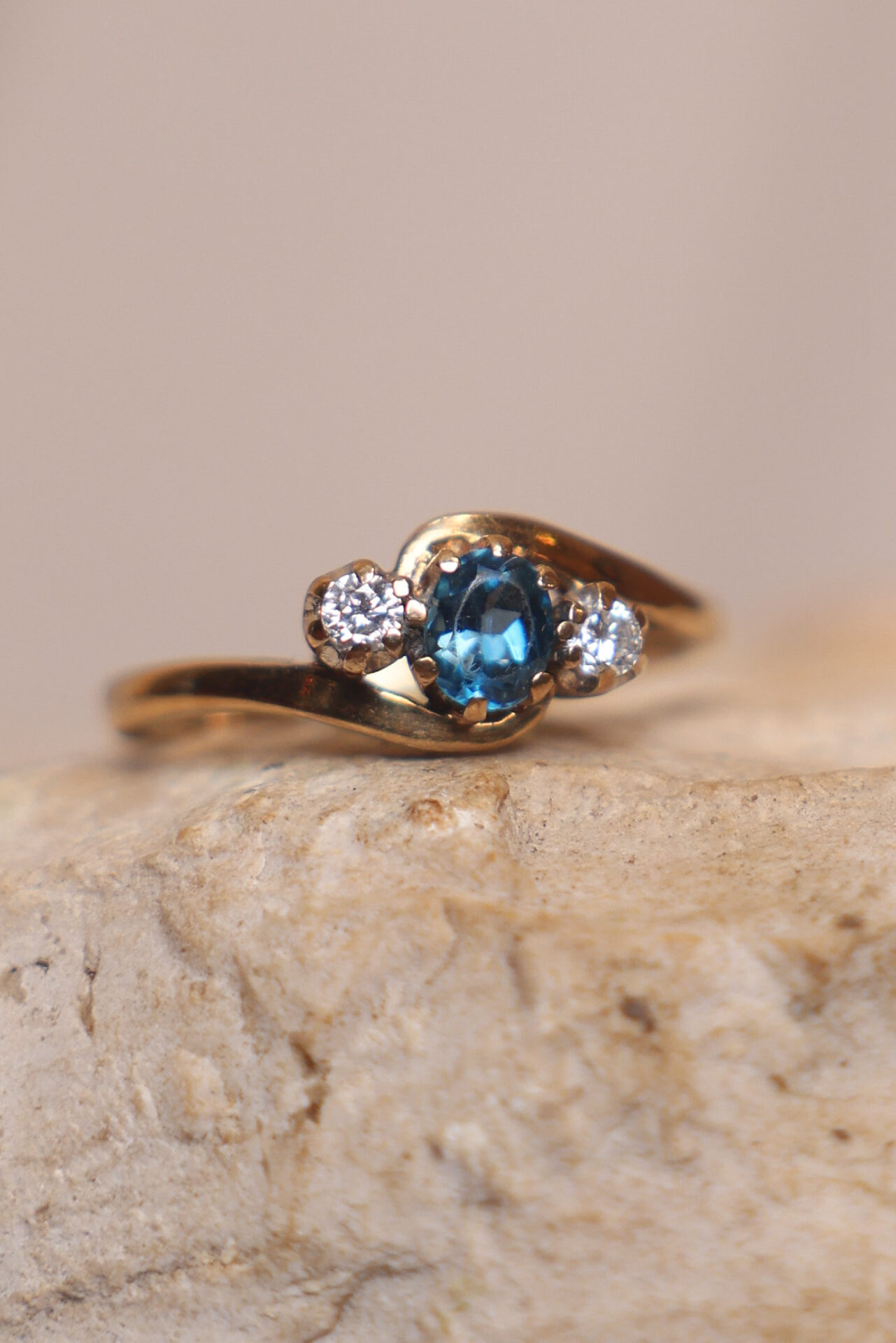 טבעת וינטאג׳ זהב