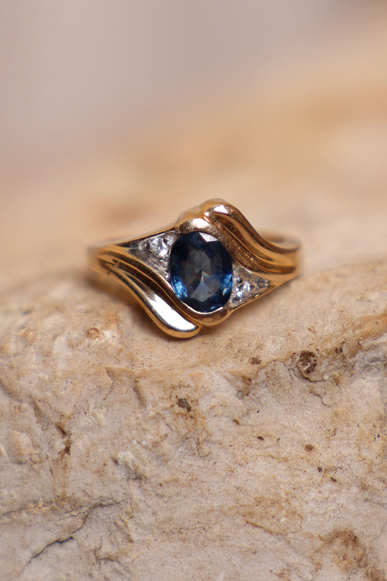 טבעת וינטאג׳ זהב