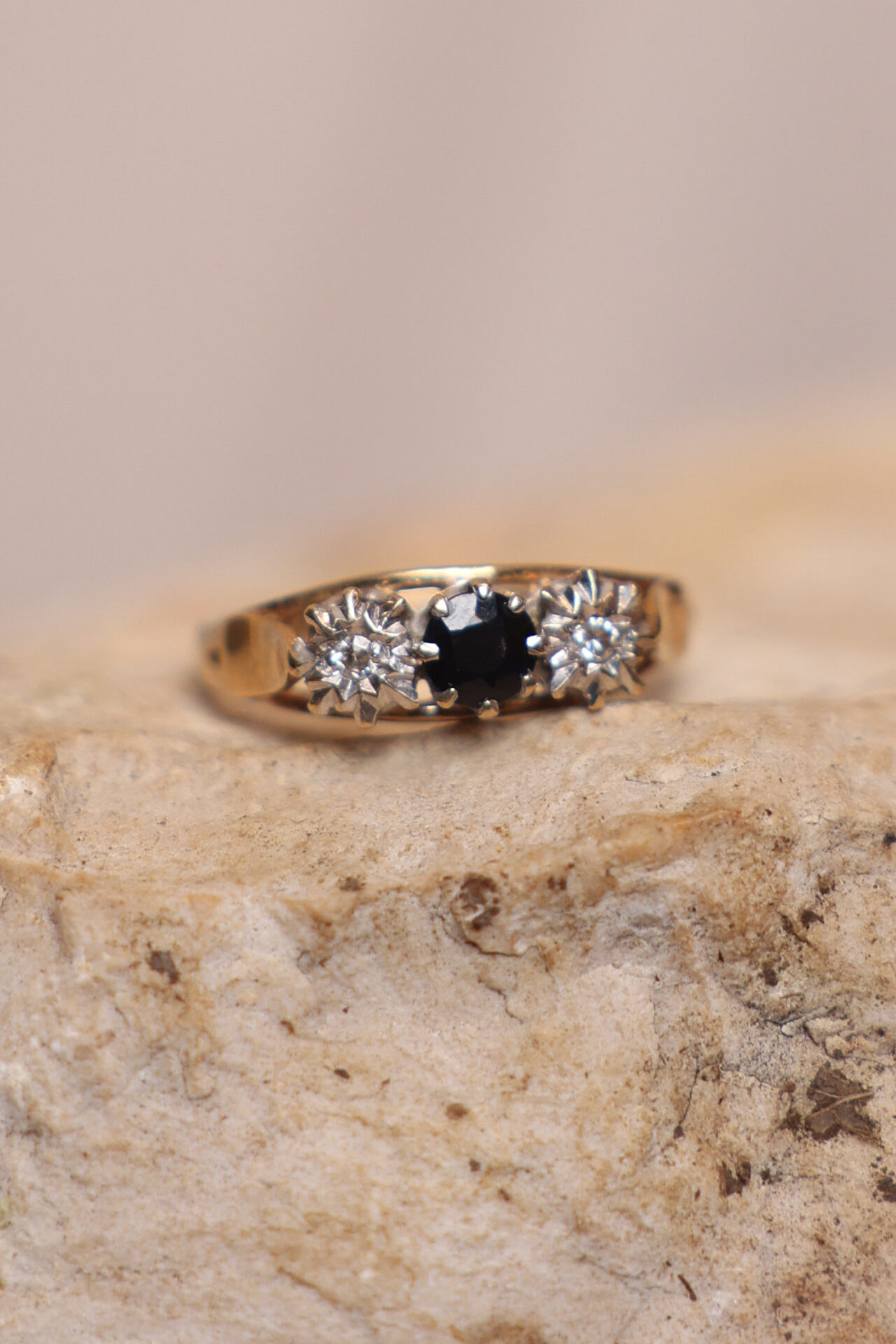 טבעת וינטאג׳ זהב