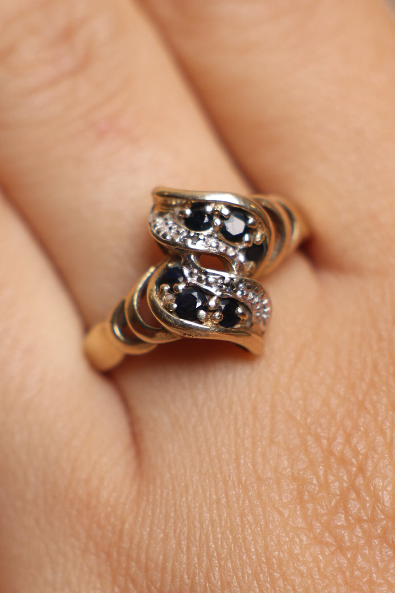 טבעת וינטאג׳ זהב