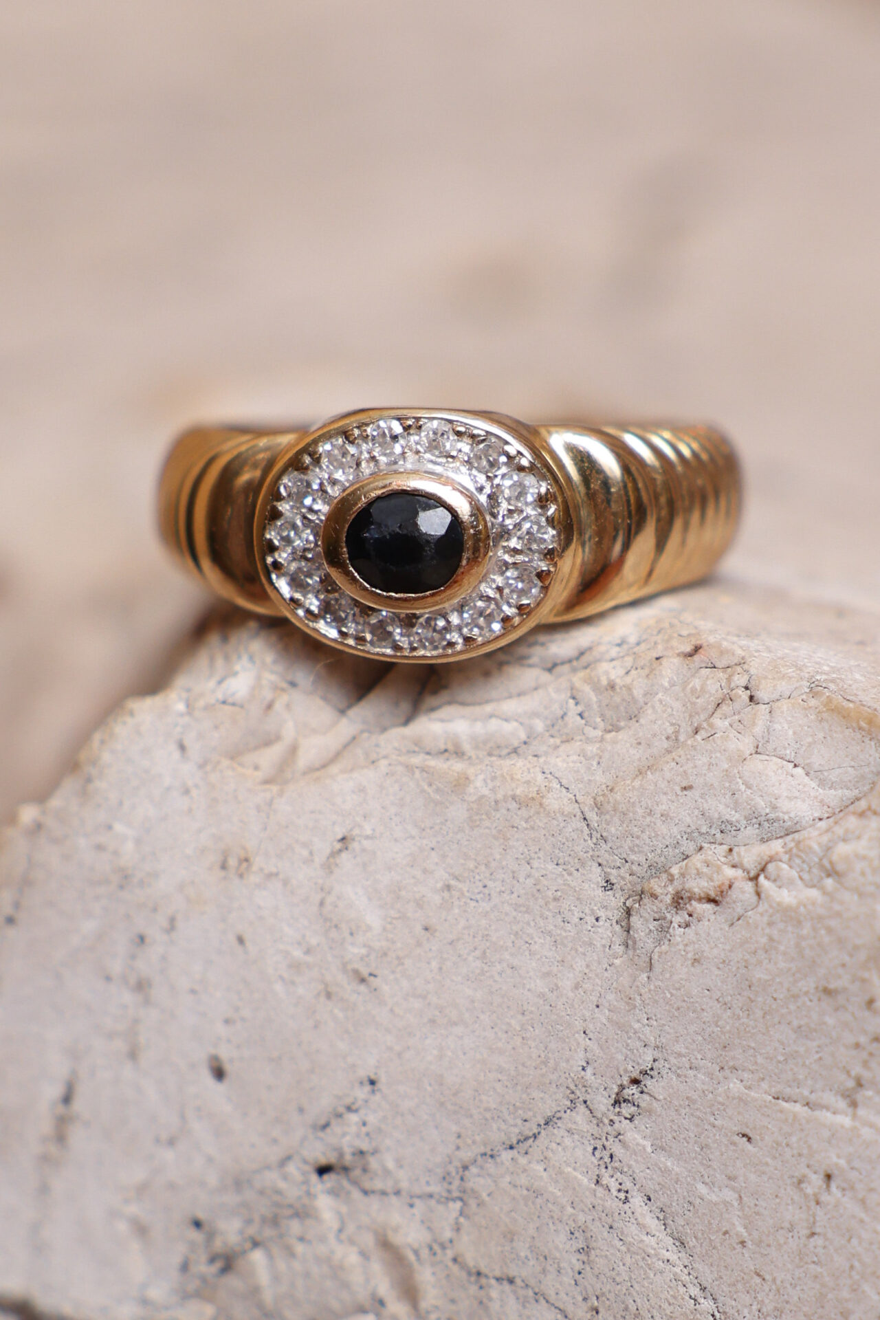 עתיקא טבעות זהב טבעת וינטאג׳ זהב