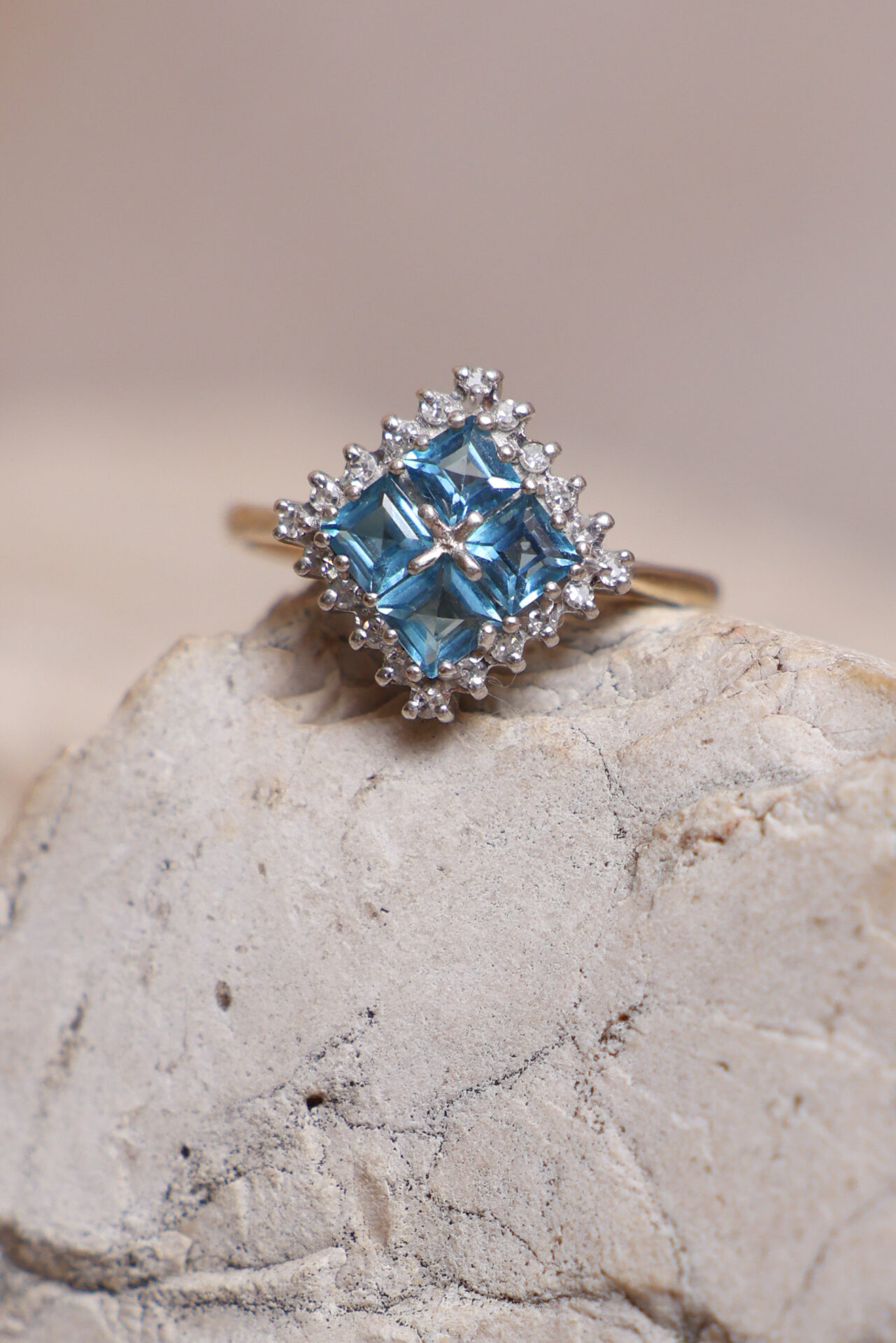 טבעת וינטאג׳ זהב