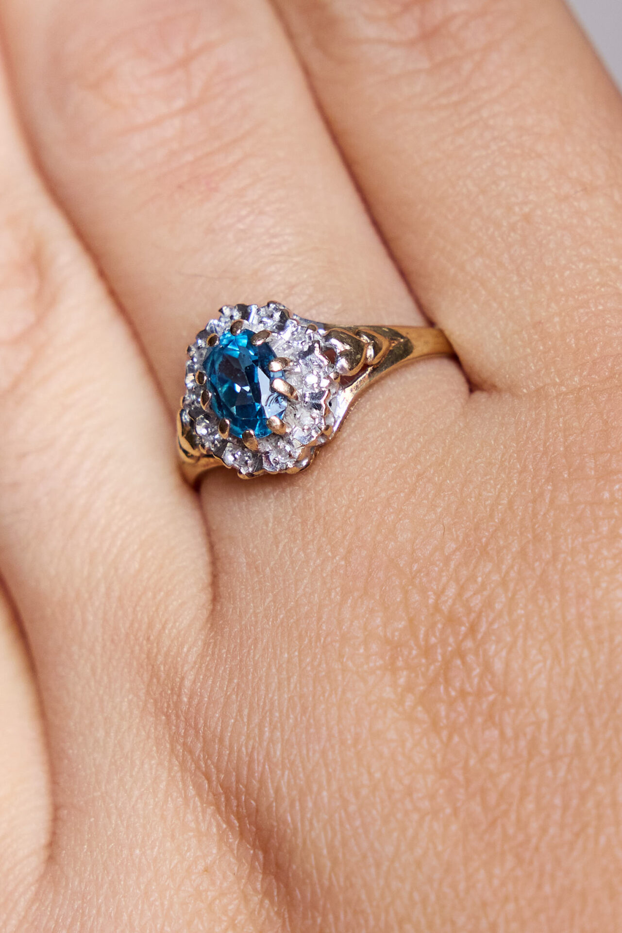 טבעת וינטאג׳ זהב עתיקא