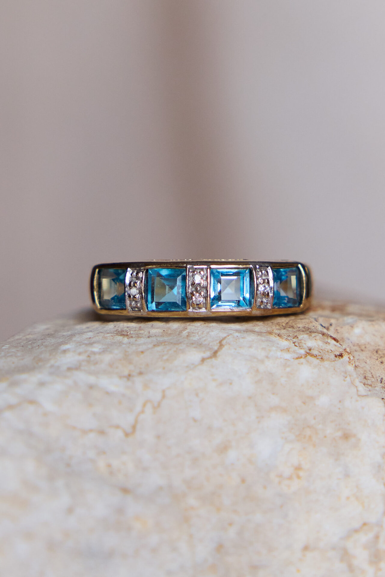 טבעת וינטאג׳ זהב עתיקא