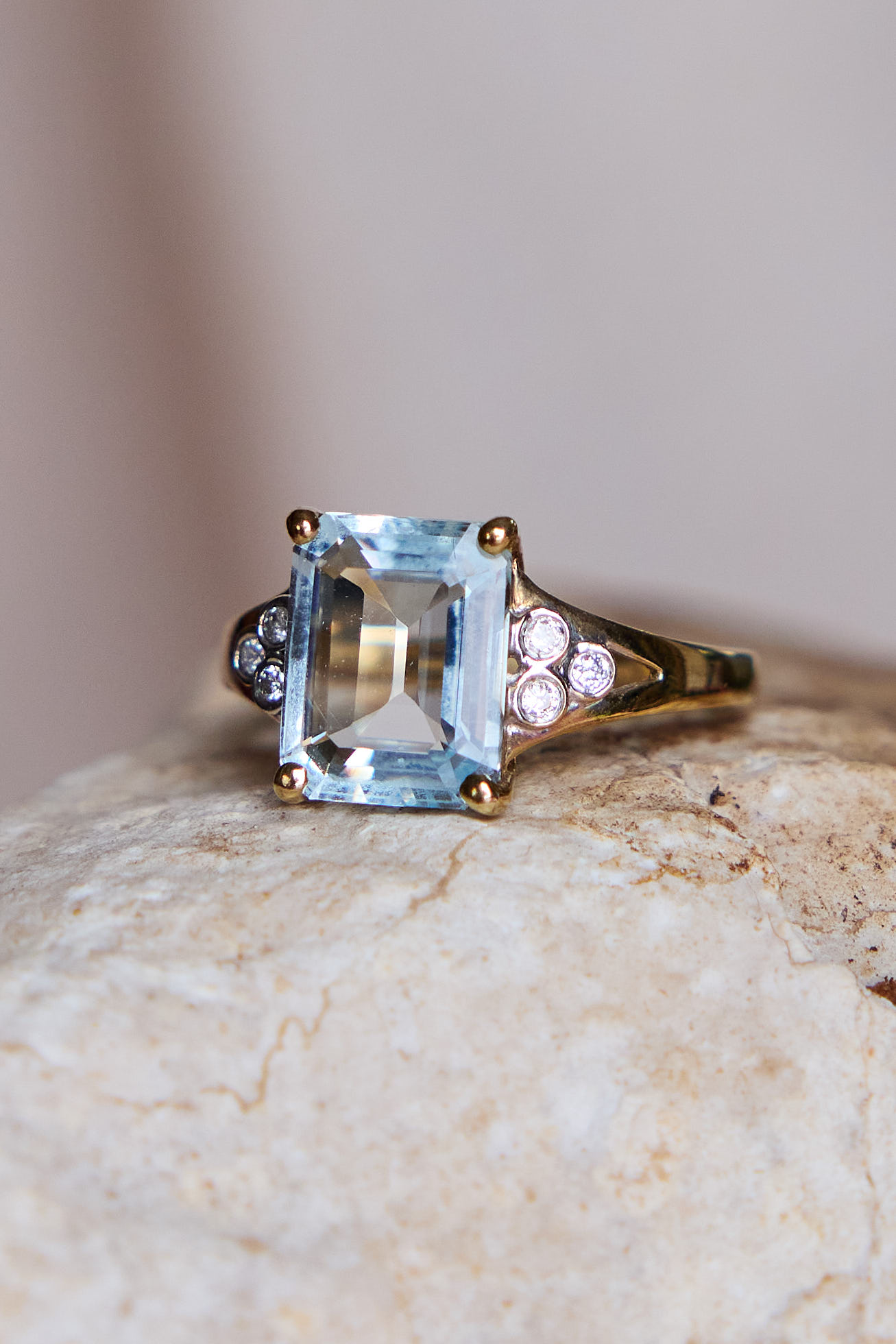 טבעת וינטאג׳ זהב עתיקא