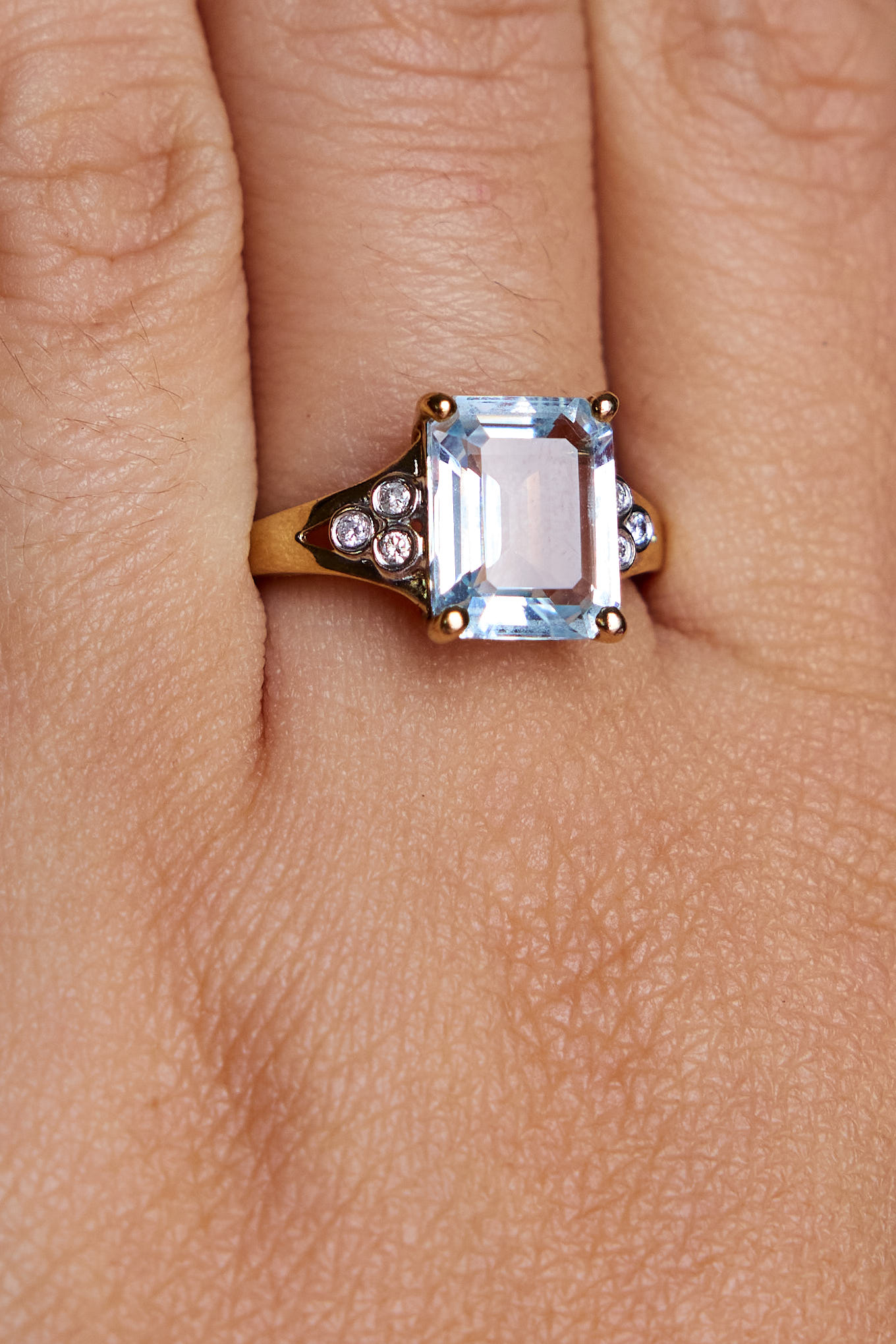 טבעת וינטאג׳ זהב עתיקא