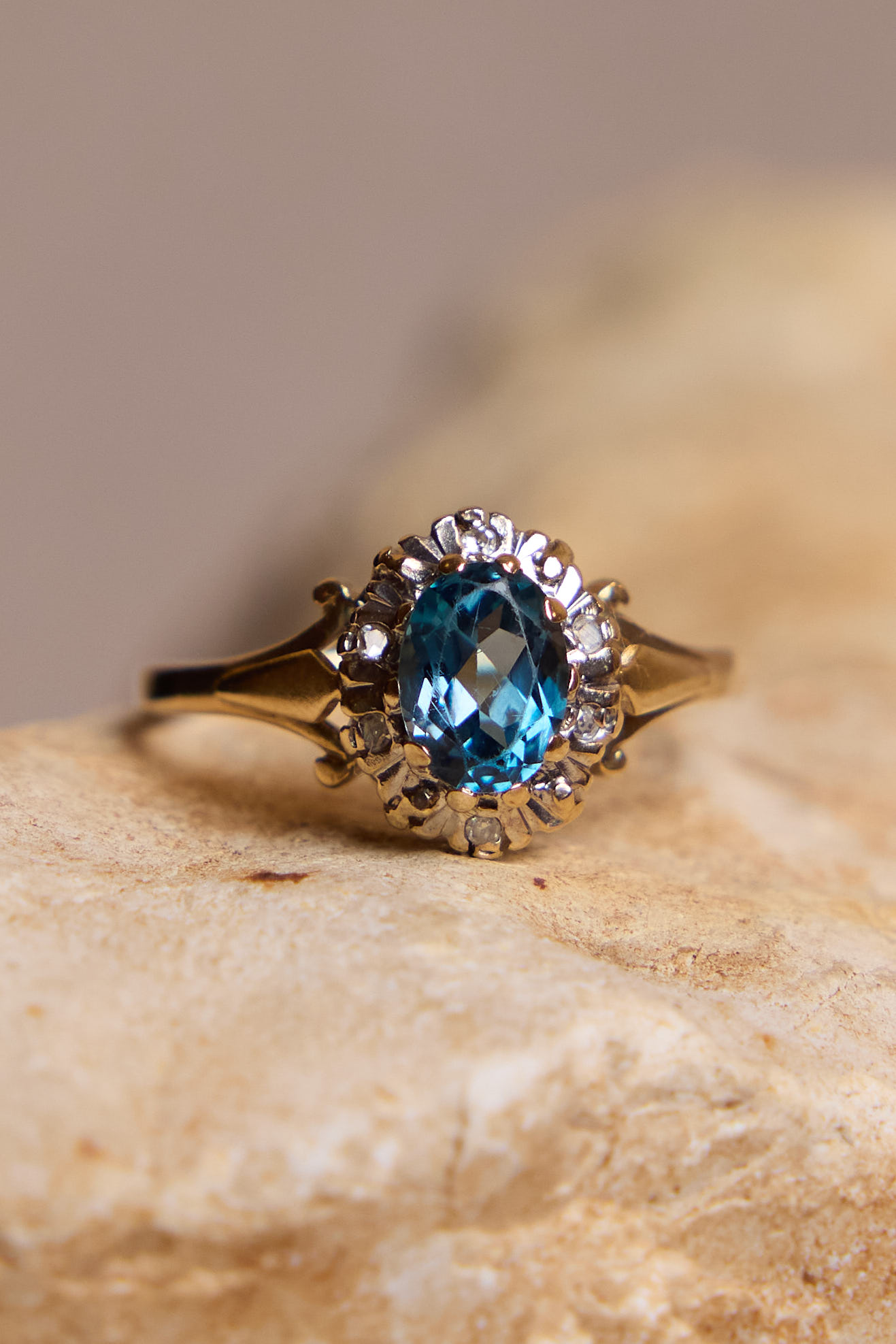 טבעת וינטאג׳ זהב