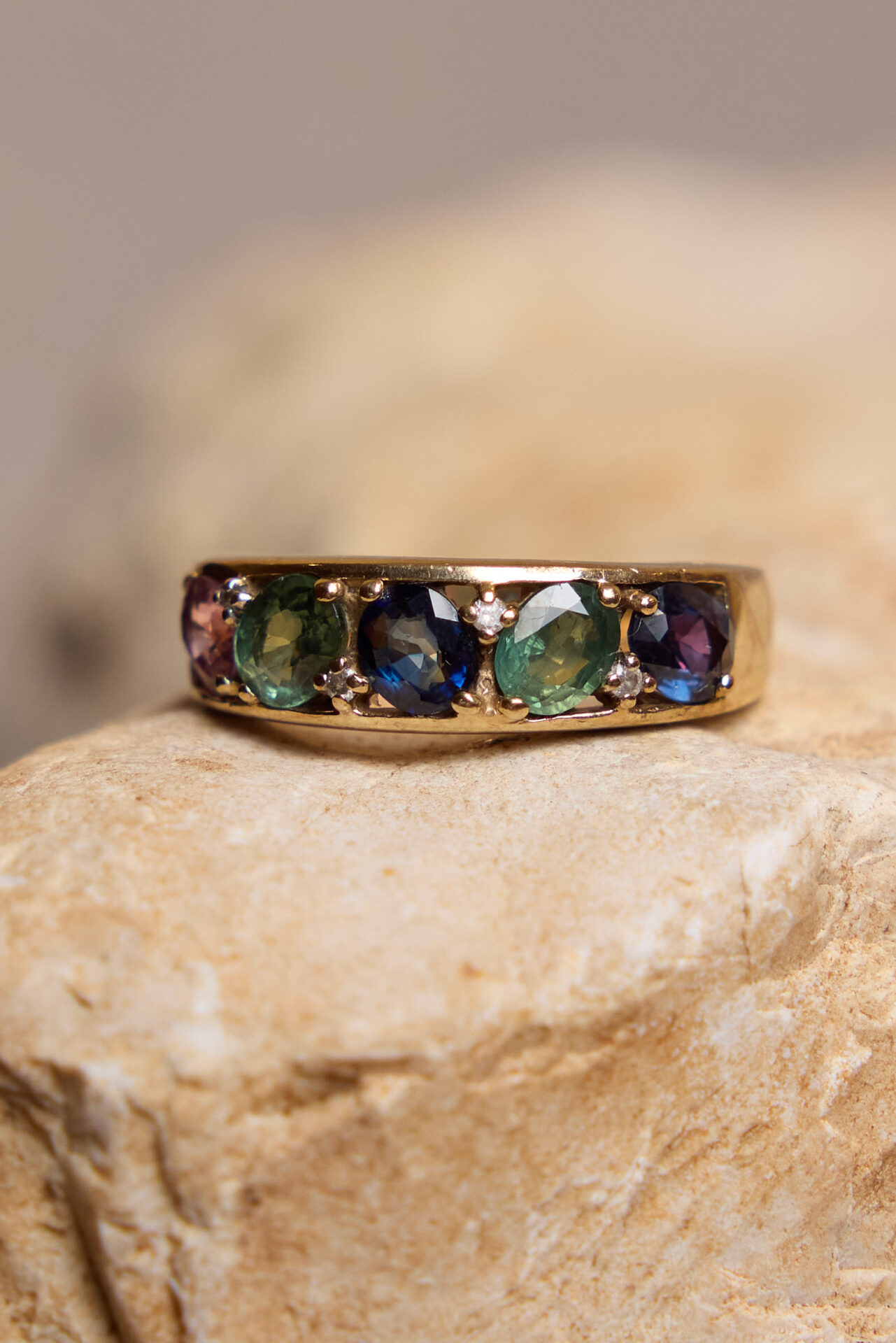 טבעת וינטאג׳ זהב