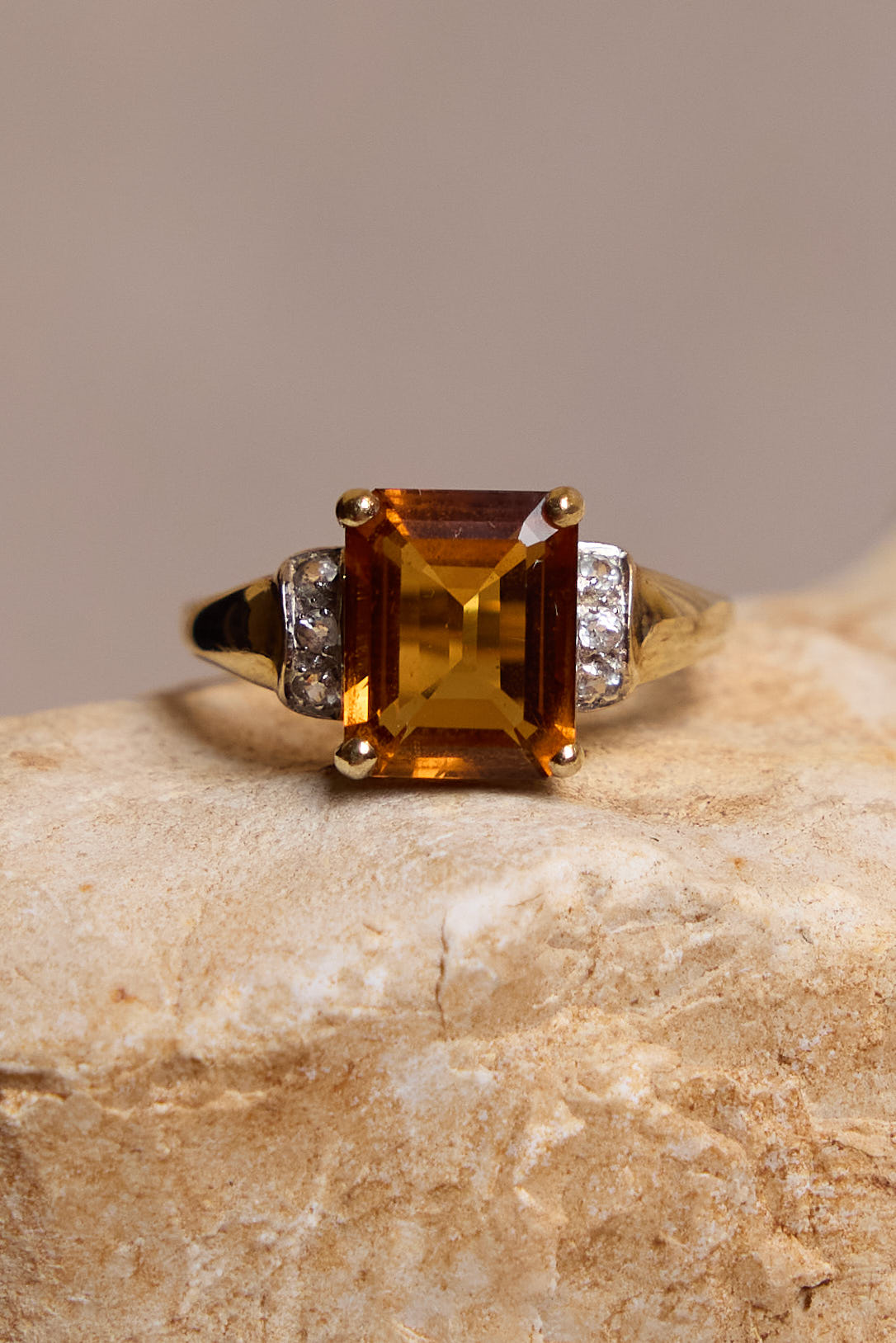 טבעת וינטאג׳ זהב