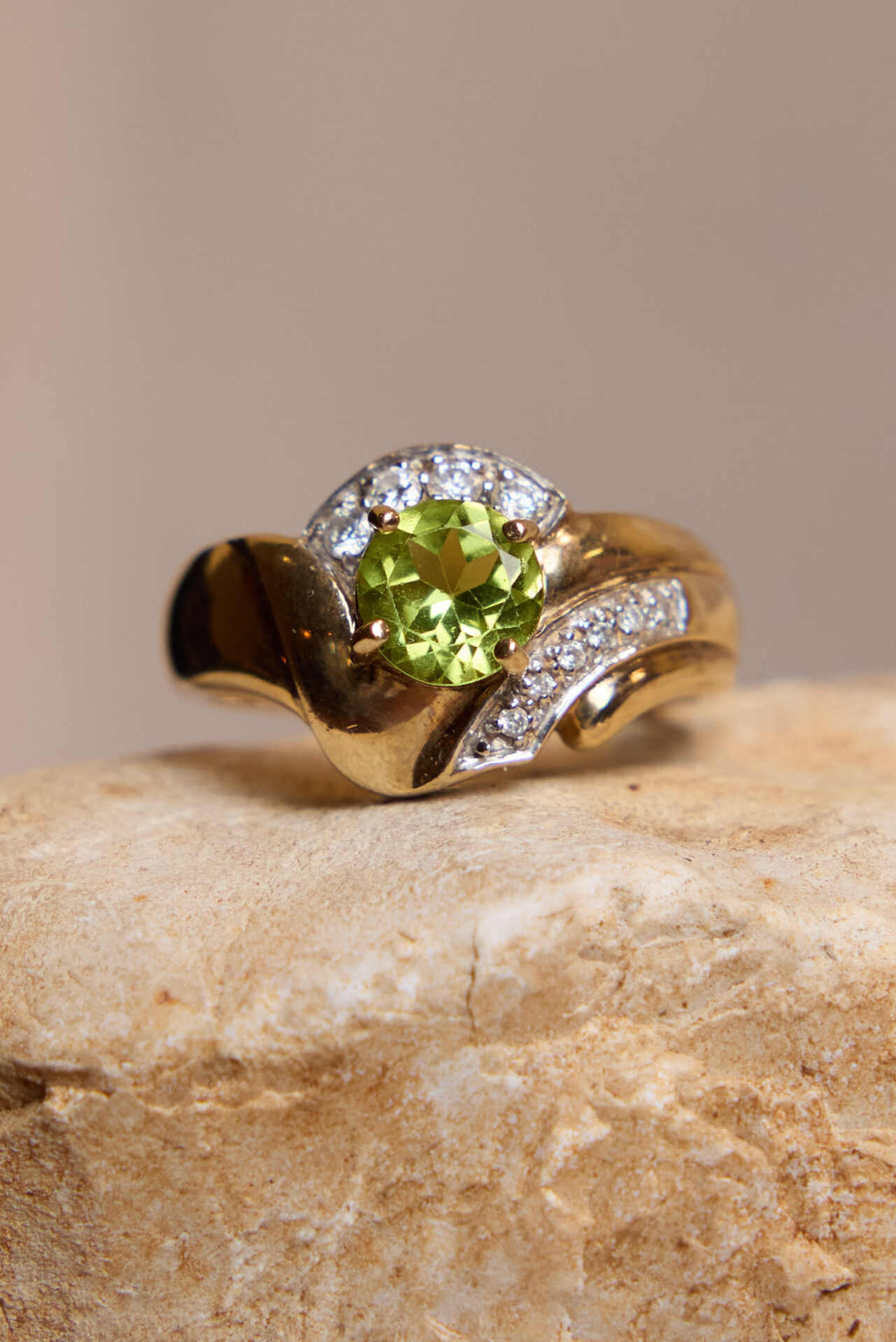 טבעת וינטאג׳ זהב