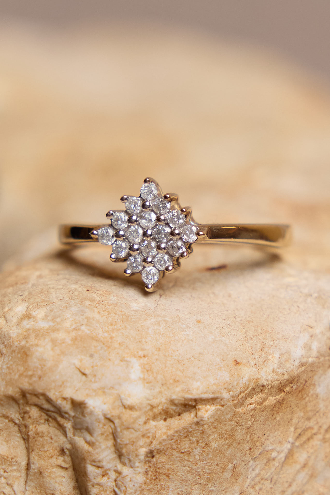 טבעת וינטאג׳ זהב