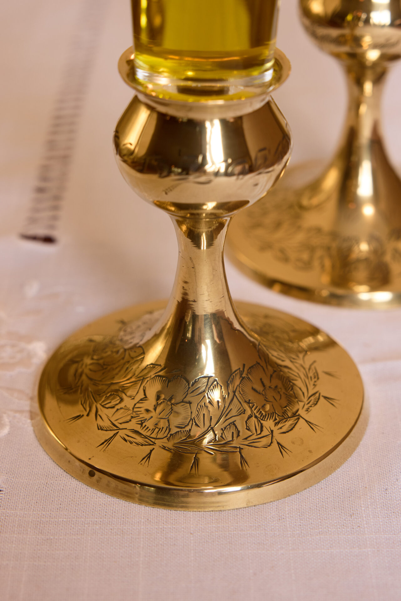 פמוטי נחושת עתיקים. עתיקא פמוטים לשבת