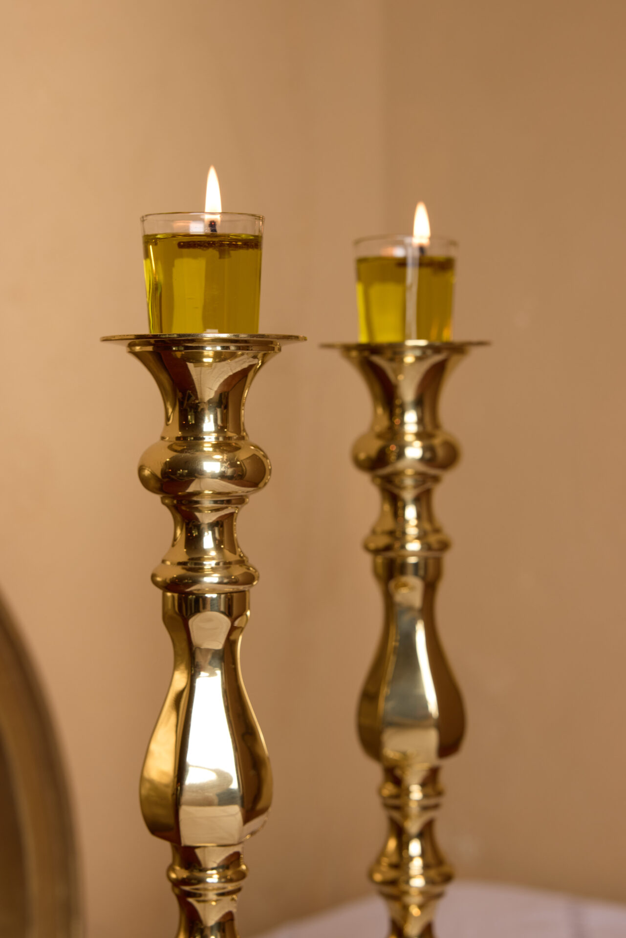 עתיקא פמוטי נחושת עתיקים לשבת