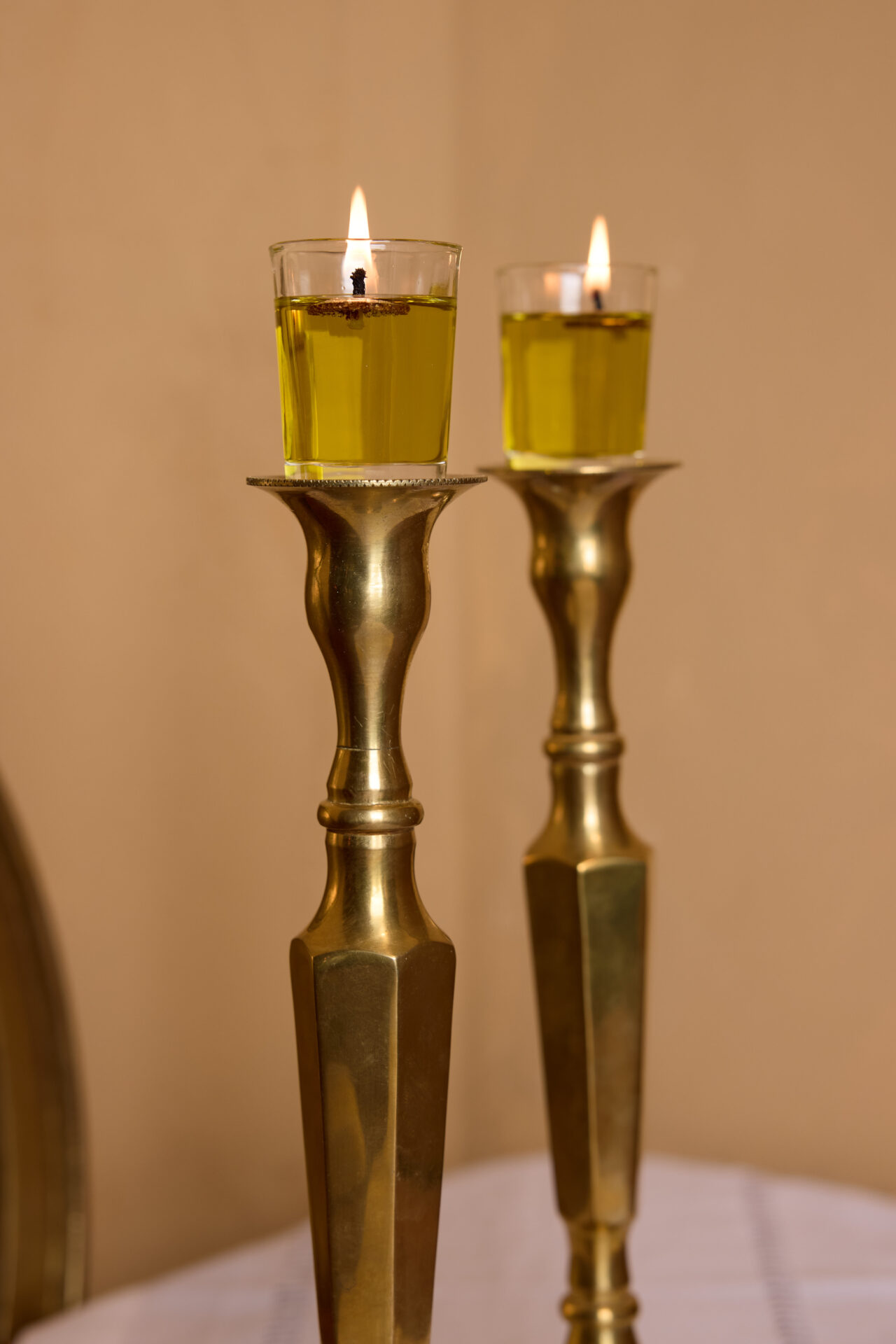 עתיקא פמוטי נחושת עתיקים לשבת